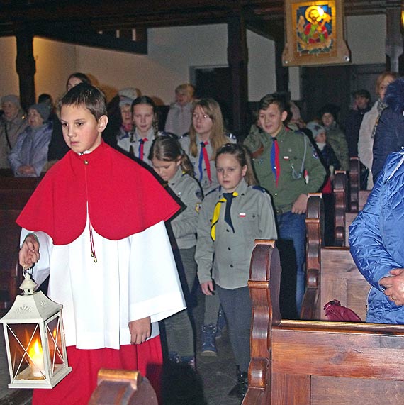 Ogie� z Betlejem w Mi�dzyzdrojach