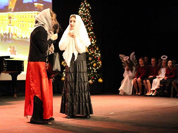  Przedstawienie Bo�onarodzeniowe  SP nr 1