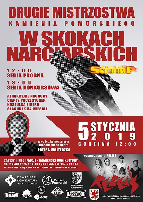 Mistrzostwa Kamienia Pomorskiego w Skokach Narciarskich!