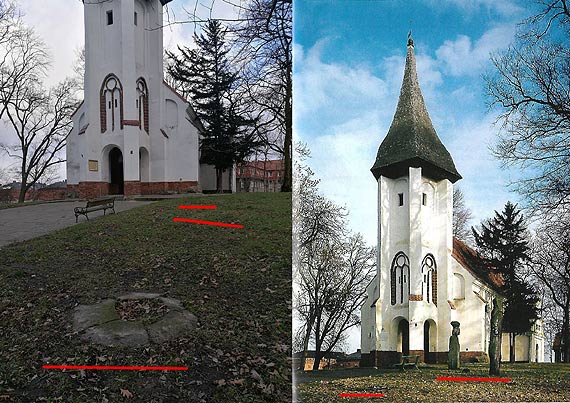 Braki o historii zabytkw w parku Jana Pawa II w Kamieniu Pomorskim