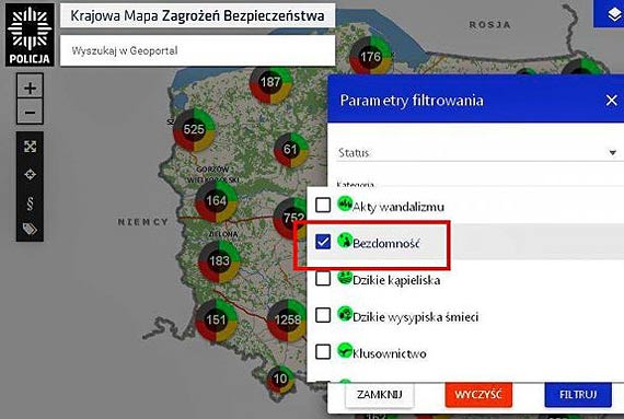 Korzystajc z krajowej mapy zagroe bezpieczestwa moe uratowa ludzkie ycie