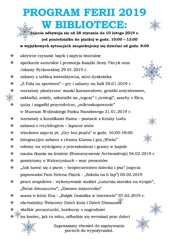 Sp�d� ferie w „Kreatywnej Pracowni Plastycznej” w bibliotece