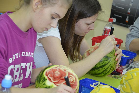 Kurs carvingu w Zespole Szk� Ponadgimnazjalnych w Wolinie