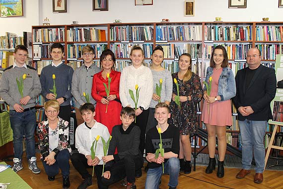 Zimowy wieczór poezji w międzyzdrojskiej bibliotece