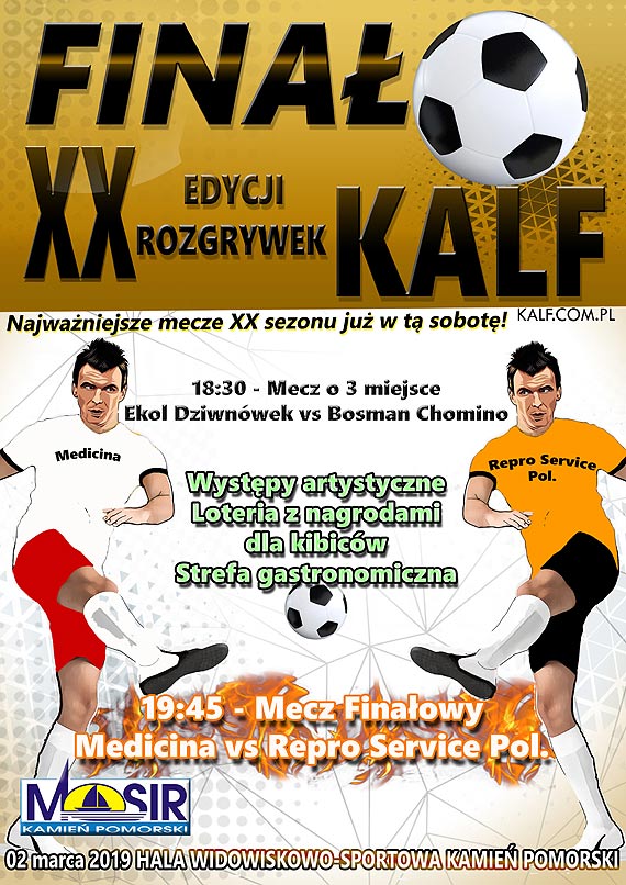 XX Finał Kamieńskiej Amatorskiej LigiFutsalu