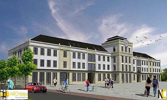 Prace nad nowym ratuszem ruszy�y. Zobacz filmy!