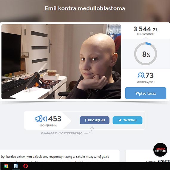 Pom�my Emilowi wr�ci� do zdrowia