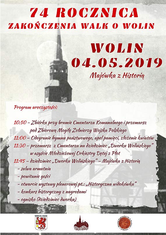 Obchody 74 Rocznicy Zako�czenia Walk o Wolin