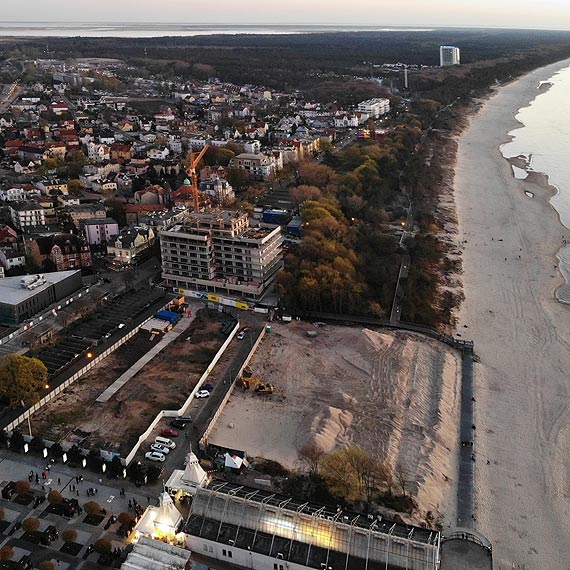 W części nadmorskiej Międzyzdrojów dopuszczalna jest zabudowa średniowysoka i wysoka