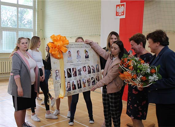 Pożegnanie absolwentów Liceum, Technikum im. prof. Adama Wodziczki w Zespole Szkół Ponadgimnazjalnych w Wolinie