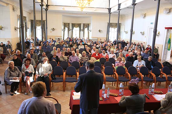 Dzia�kowcy R.O.D. „Bursztyn” za realizacj� plan�w zarz�du ogrodu w kolejnych latach