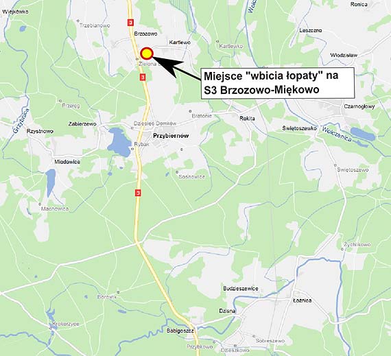 Otwarcie drogi S6 Goleniw-Nowogard i inauguracja robt na S3 Brzozowo-Mikowo