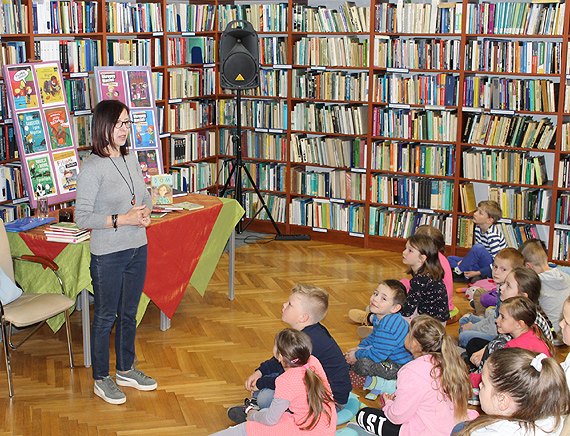 „Ksiki s jak cukierki” - spotkanie z Magorzat Strkowsk-Zaremb