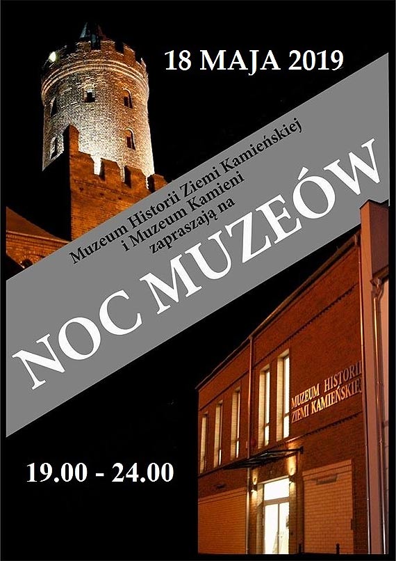 Noc Muzew w Muzeum Kamieni w Kamieniu Pomorskim