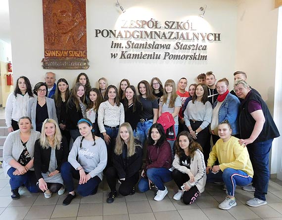 Projekt wymiany m�odzie�y w ZSP w Kamieniu Pomorskim