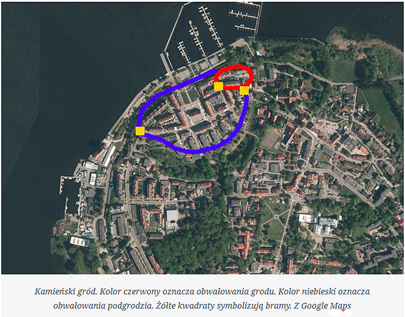 Pan Marcin zabiera nas na historyczn� przechadzk� podgrodziem kamie�skiego grodu