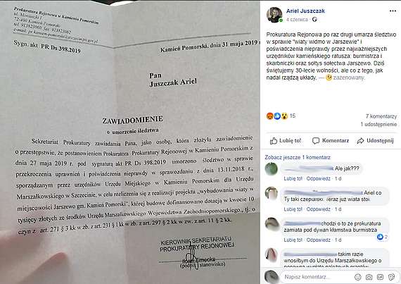 Prokuratura zn�w umorzy�a spraw� 