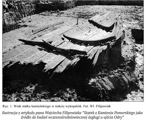 „Okiem pana Marcina” sp�jrzmy na wczesno�redniowieczny wrak z Kamienia Pomorskiego