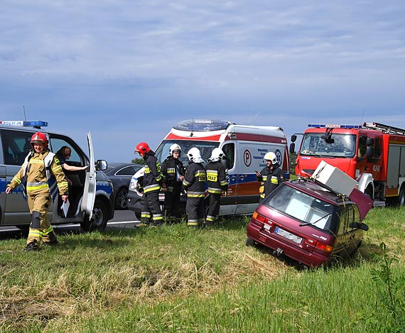 Na Drodze Krajowej nr 3 dosz�o do kolizji