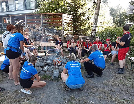 Polsko - Niemieckie spotkanie harcerzy i skaut�w w Mi�dzyzdrojach