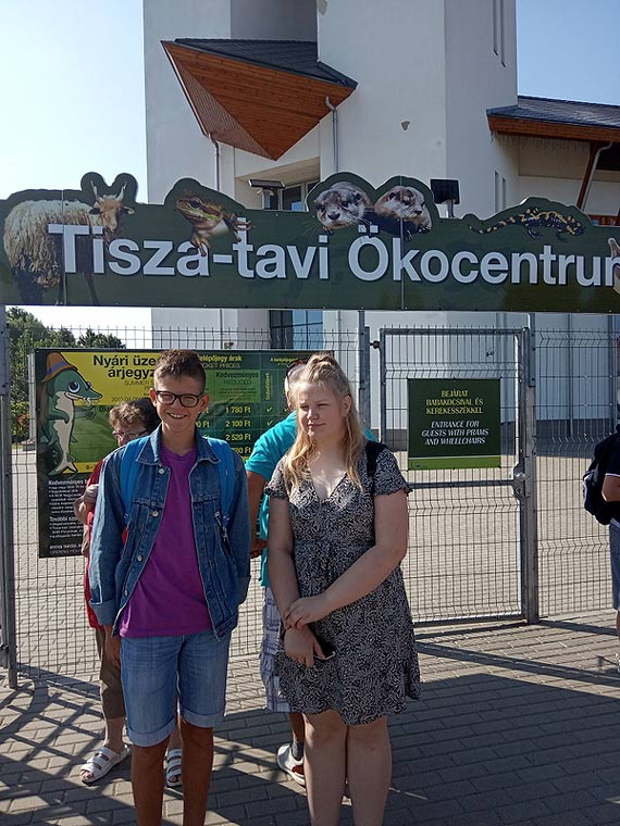 Golczewscy uczniowie z wizyt� na W�grzech