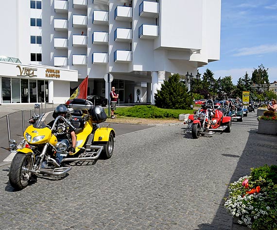 Zlot motocyklistw gocinnie w Midzyzdrojach
