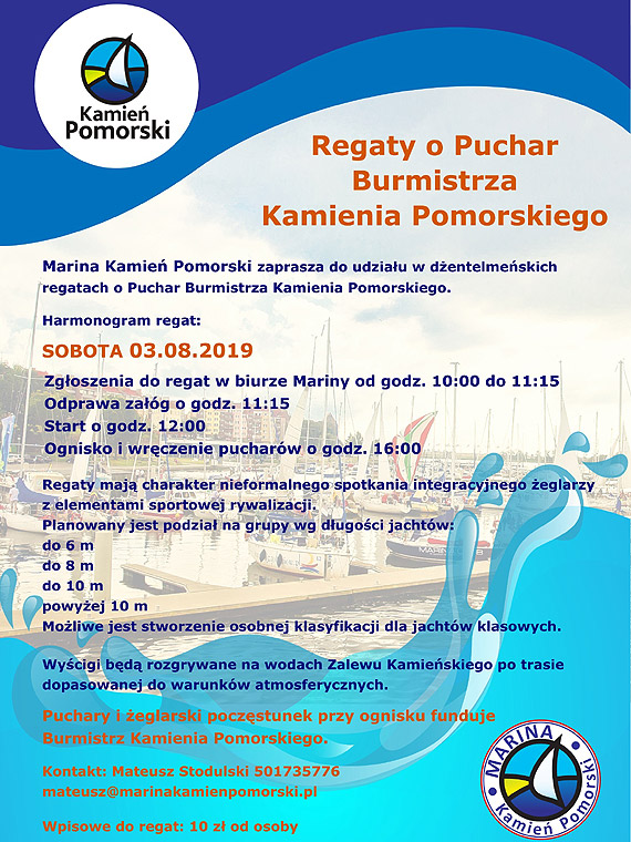 Regaty o Puchar Burmistrza Kamienia Pomorskiego