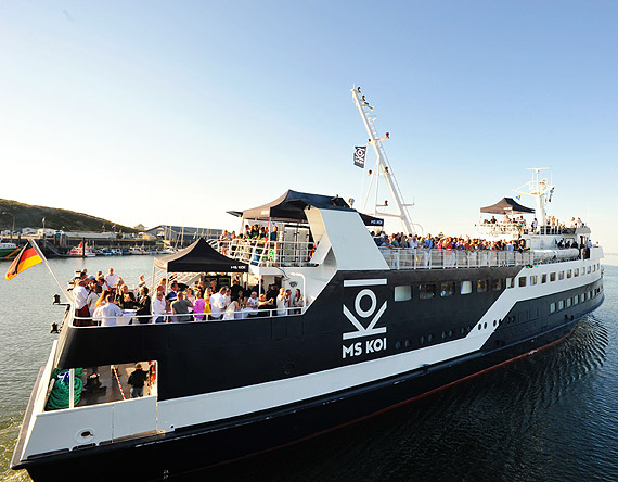 Club Boat Midzyzdroje & winoujcie na pokadzie MS KOI