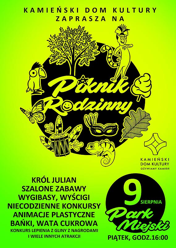 Zapraszamy wszystkich do zabawy na kolejnym Pikniku Rodzinnym