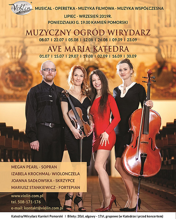 Muzyczny ogr�d w Kamieniu Pomorskim 2019