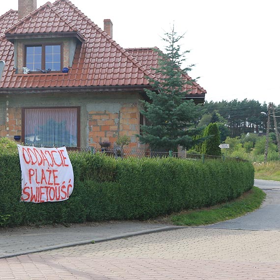 Mieszkaj nad morzem i… nie mog zej na pla!