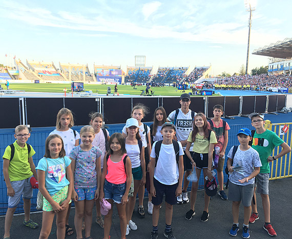 Ob�z sportowy Akademii Lekkoatletycznej 