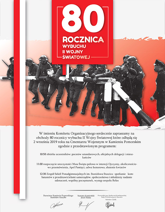 80. Rocznica Wybuchu II Wojny �wiatowej