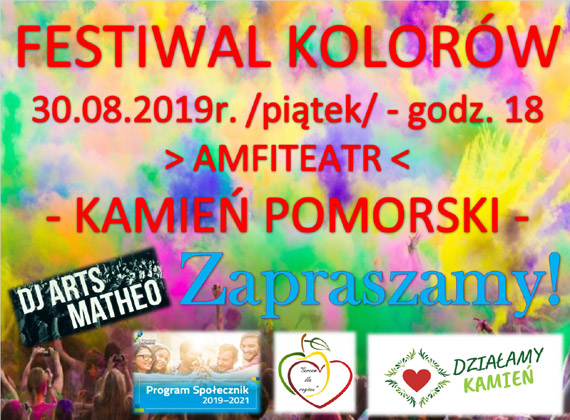 Dzia�aMY Kamie� – Festiwal kolor�w!