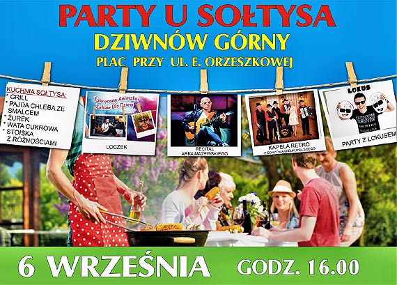Zaproszenie na „Party u so�tysa”