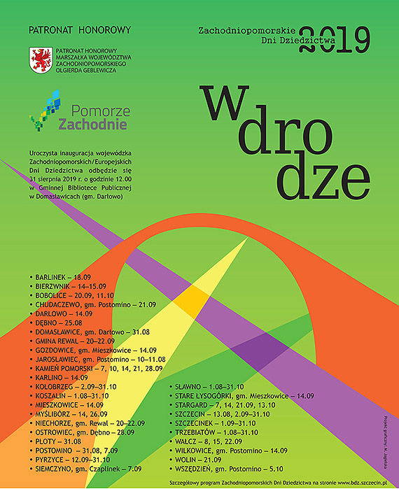 Zachodniopomorskie Dni Dziedzictwa 2019 w MHZK