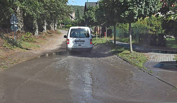 Wise�ka ma tor przeszk�d na drodze