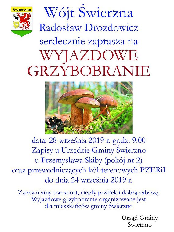 Wyjazdowe Grzybobranie
