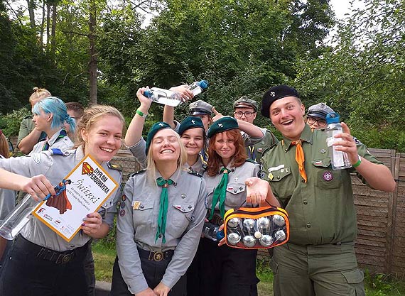 Podium dla harcerzy z Międzyzdrojów w Ogólnopolskim Rajdzie Harcerskim „Granica”