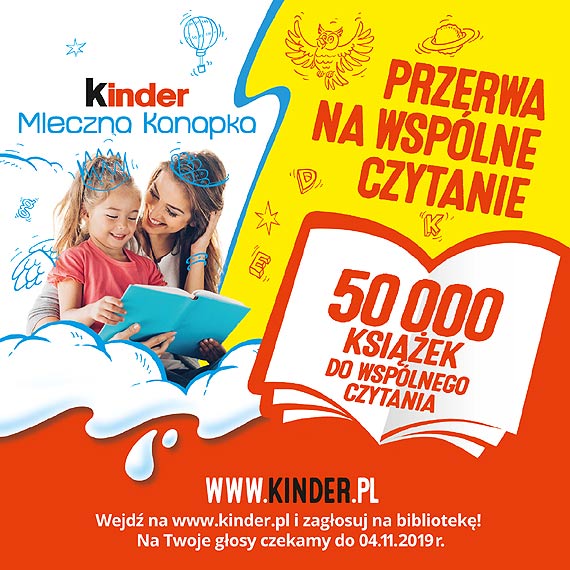 „Przerwa na wsp�lne czytanie” – g�osuj na Bibliotek� w Mi�dzyzdrojach