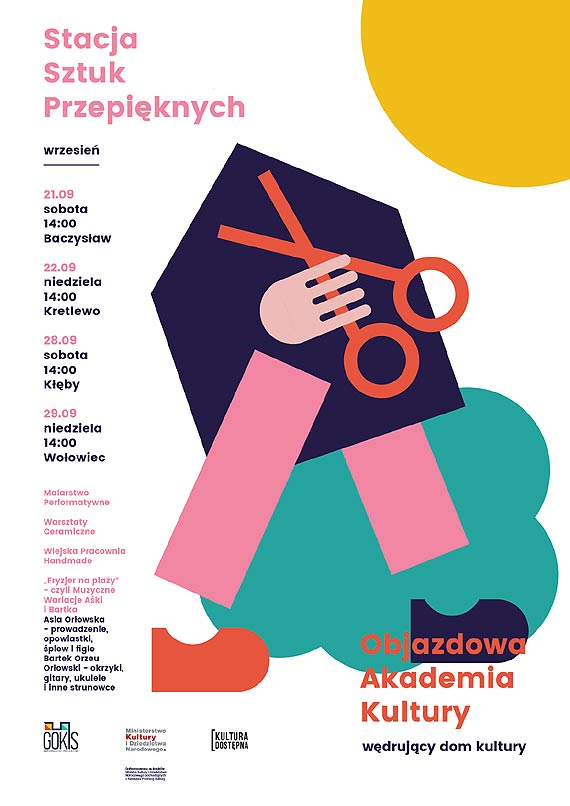 Objazdowa Akademia Kultury we wrze�niu – Stacja Sztuk Przepi�knych