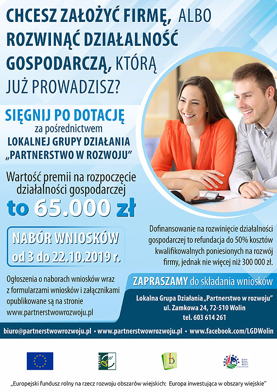 Nabory - LGD „Partnerstwo w rozwoju”