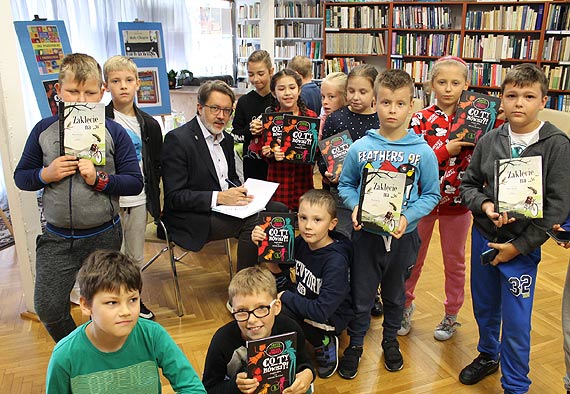Wsp�lne rymowanie, czyli spotkanie z Micha�em Rusinkiem