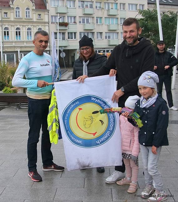  23.09.2019 „Lokomotywa u�miechu” dla Zachodniopomorskiego Hospicjum dla Dzieci i Doros�ych dotar�a w pi�tek 20.09. br. do �winouj�cia