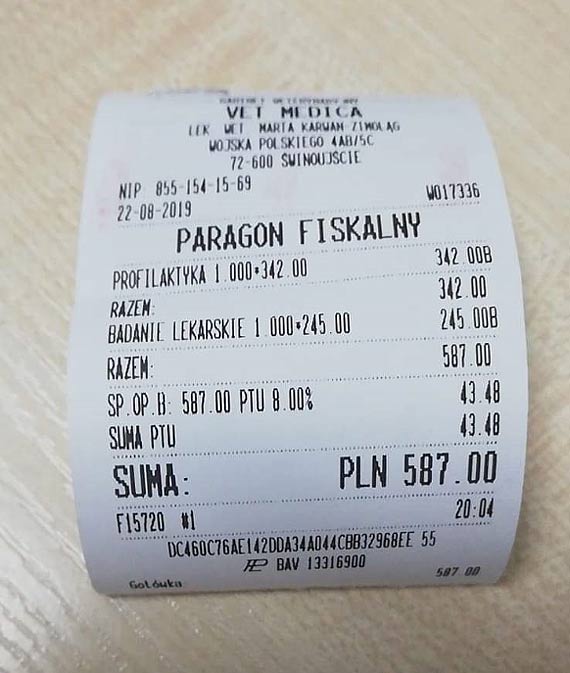 Na Ratunek Fundacji, grzybica wyleczona - d�ugi pozosta�y!