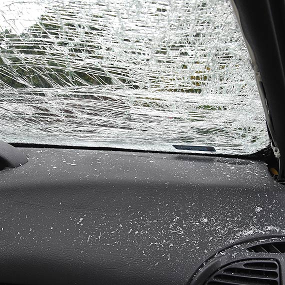 Kolizja z �osiem na „tr�jce”