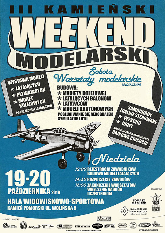 Wielkimi krokami nadchodzi III edycja Kamie�skiego Weekendu Modelarskiego!