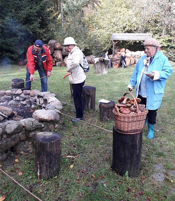 Grzybobranie z Burmistrzem Kamienia Pomorskiego