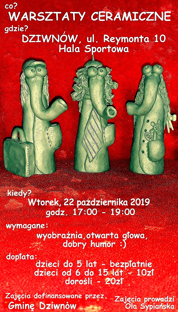 Warsztaty ceramiczne w Dziwnowie