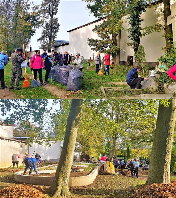 Jesienne porzdki na Cmentarzu Komunalnym